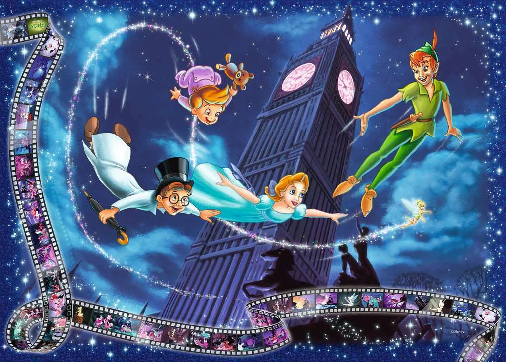 Ravensburger Disney Collector's Edition Peter Pan 1000 Piece Jigsaw Puzzle