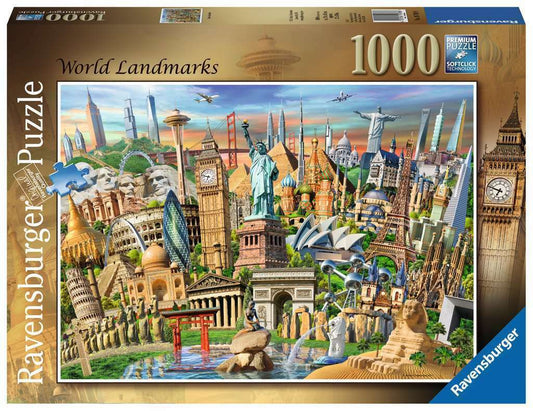 Ravensburger World Landmarks 1000 Piece Jigsaw Puzzle 197989