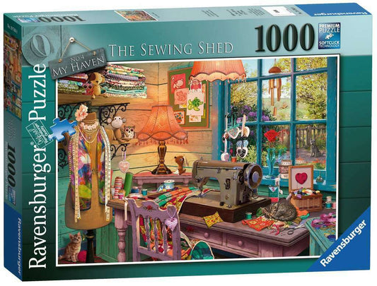 Ravensburger The Sewing Shed 1000 Piece Jigsaw Puzzle 197668