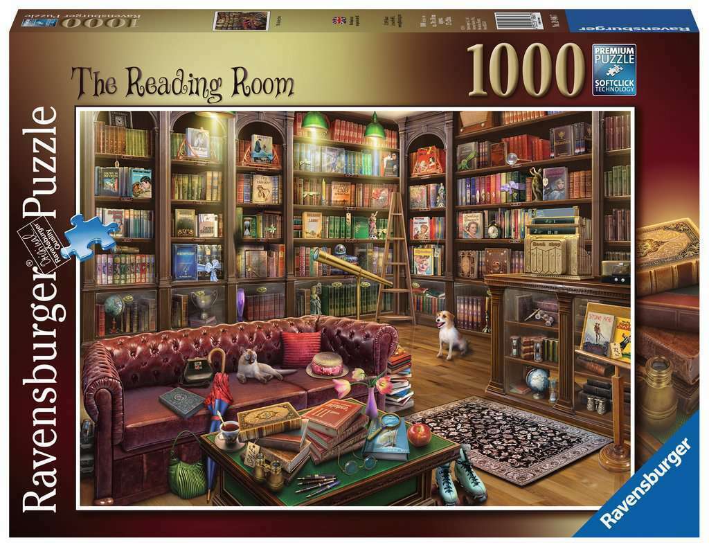 Ravensburger The Reading Room 1000 Piece Jigsaw Puzzle 198467