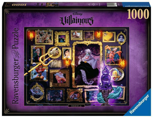 Ravensburger Disney Villainous Ursula 1000 Piece Jigsaw Puzzle