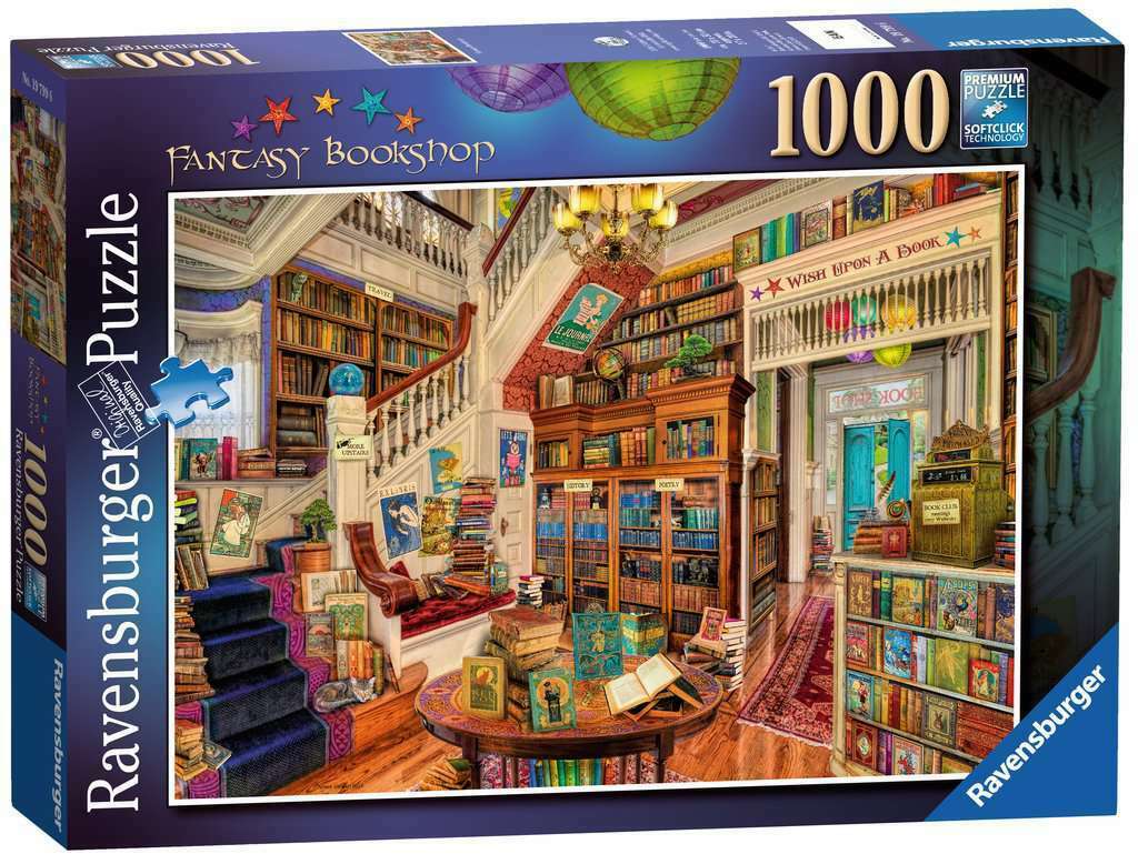 Ravensburger Fantasy Bookshop 1000 Piece Jigsaw Puzzle