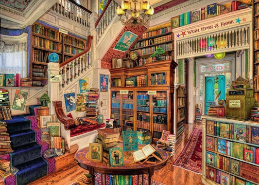 Ravensburger Fantasy Bookshop 1000 Piece Jigsaw Puzzle
