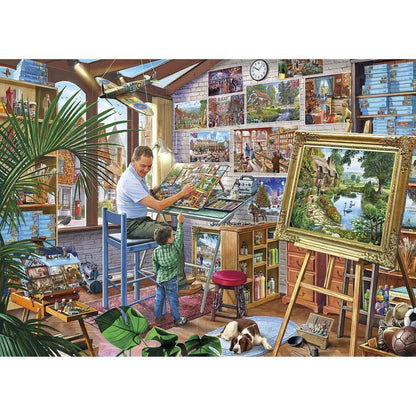 Gibsons A Work of Art 1000 Piece Jigsaw Puzzle G6266