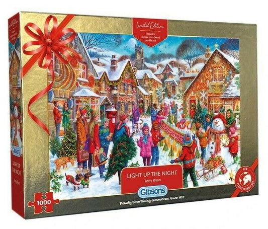 Gibsons Light Up The Night 1000 Piece Jigsaw Puzzle G2021