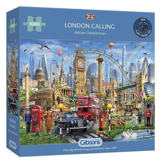 Gibsons Games London Calling 1000 Piece Jigsaw Puzzle Toys G6294