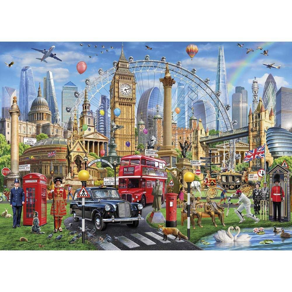 Gibsons Games London Calling 1000 Piece Jigsaw Puzzle Toys G6294