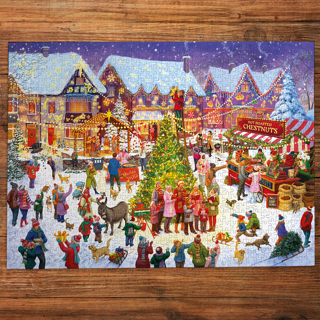 Gibsons Games The Season For Giving LIMITED EDITION 1000 Piece Jigsaw Puzzle