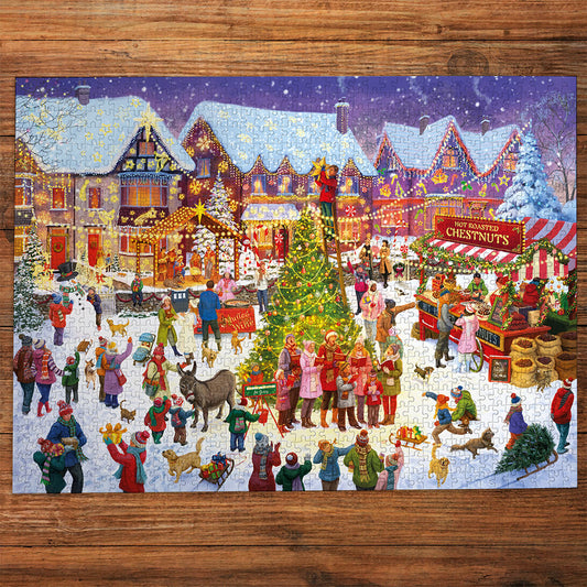 Gibsons Games The Season For Giving LIMITED EDITION 1000 Piece Jigsaw Puzzle