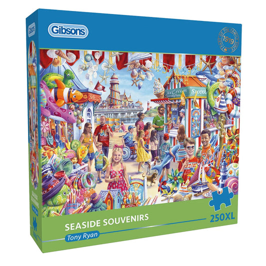 Gibsons Games Seaside Souvenirs 250XL Piece Jigsaw Puzzle Toys G2728