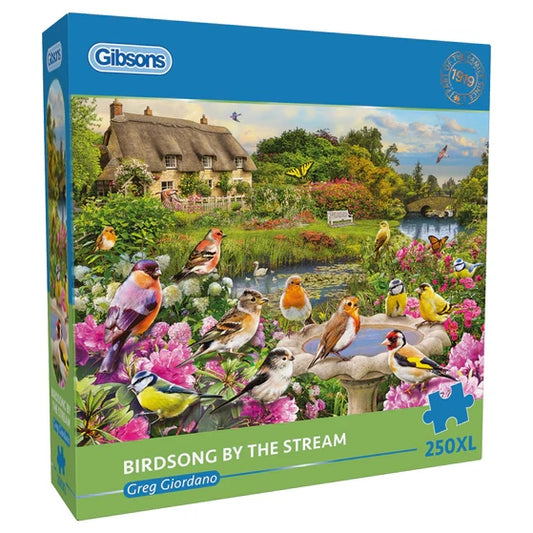 Gibsons Games Birdsong By The Stream 250XL Piece Jigsaw Puzzle Toys G2729