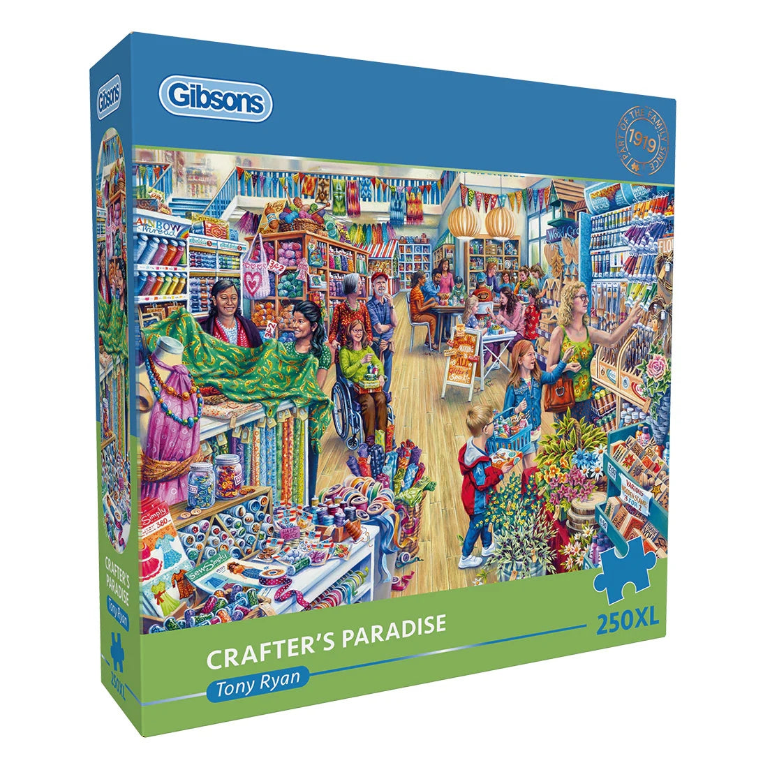 Gibsons Crafter's Paradise 250XL Piece Jigsaw Puzzle G2733