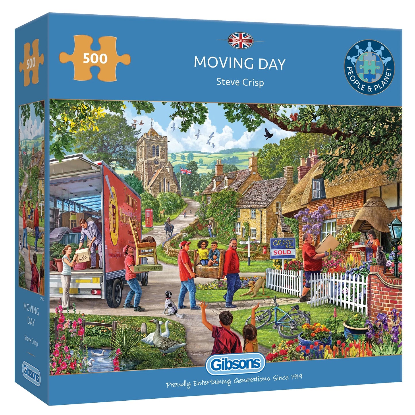 Gibsons  Moving Day 500 Piece Jigsaw Puzzle G3148