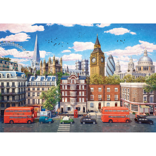 Gibsons Games Streets Of London 500 Piece Jigsaw Puzzle Toys G3153