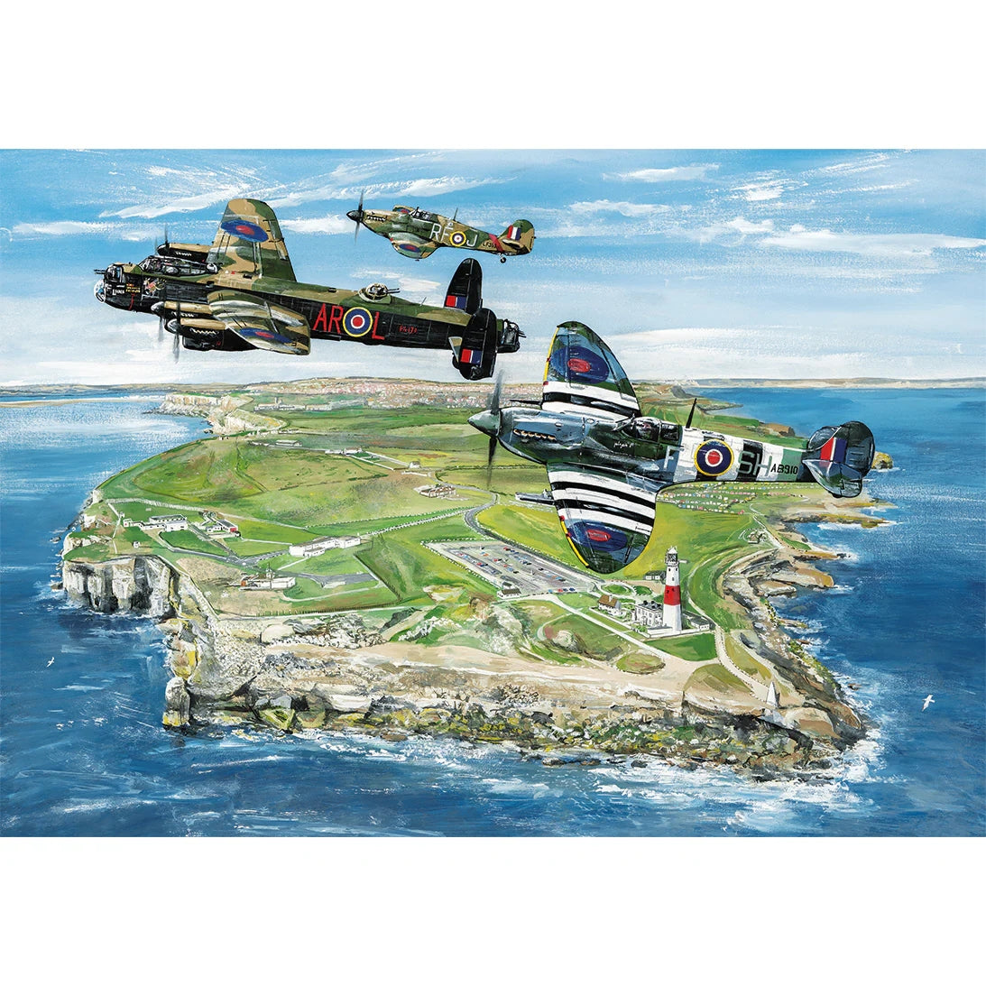 Gibsons Wings Over Portland 500 Piece Jigsaw Puzzle G3161