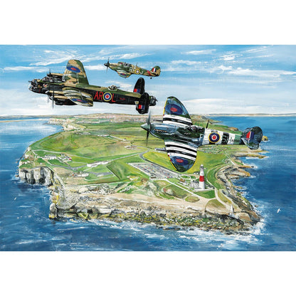 Gibsons Wings Over Portland 500 Piece Jigsaw Puzzle G3161