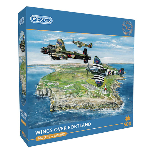 Gibsons Wings Over Portland 500 Piece Jigsaw Puzzle G3161