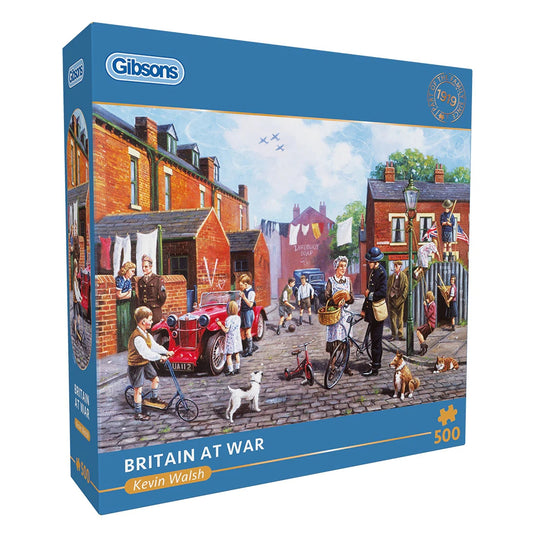 Gibsons Britain At War 500 Piece Jigsaw Puzzle G3169