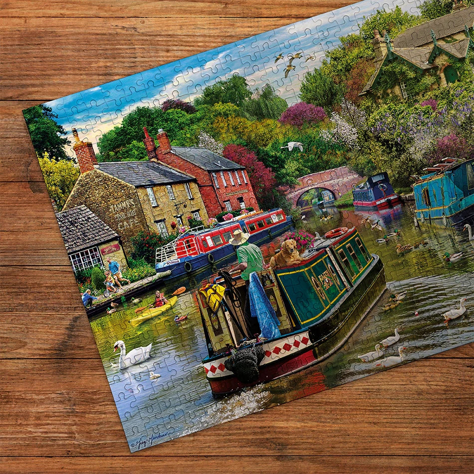 Gibsons River Retreat 500 Piece Jigsaw Puzzle G3170