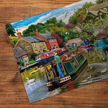 Gibsons River Retreat 500 Piece Jigsaw Puzzle G3170