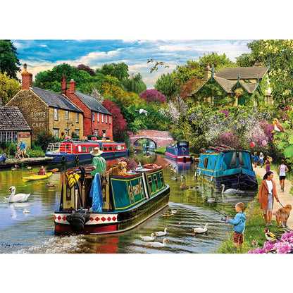 Gibsons River Retreat 500 Piece Jigsaw Puzzle G3170