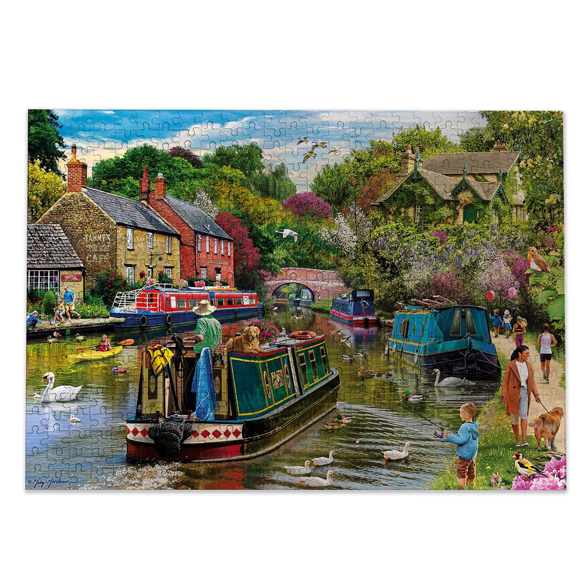 Gibsons River Retreat 500 Piece Jigsaw Puzzle G3170