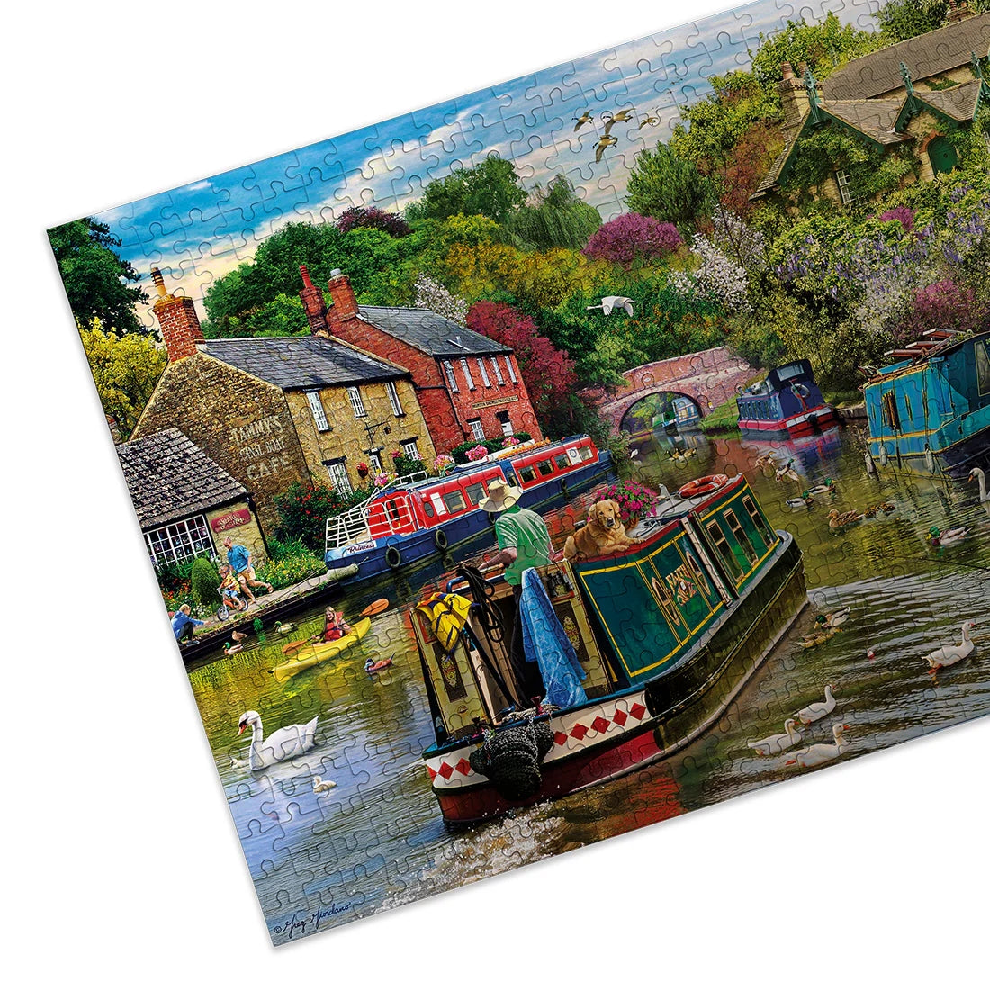 Gibsons River Retreat 500 Piece Jigsaw Puzzle G3170