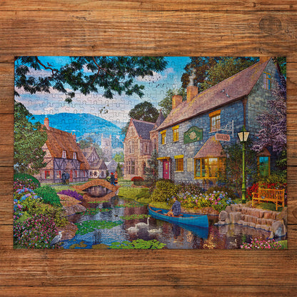 Gibsons Games Tea On The River 500 Piece Jigsaw Toys G3171