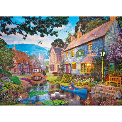 Gibsons Games Tea On The River 500 Piece Jigsaw Toys G3171