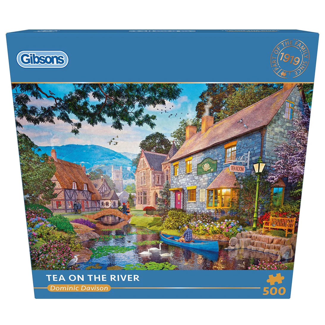 Gibsons Games Tea On The River 500 Piece Jigsaw Toys G3171