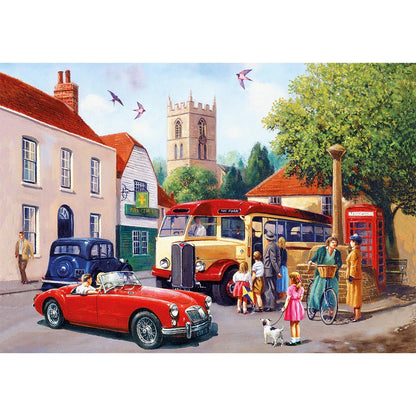 Gibsons Games Touring The Town 500 Piece Jigsaw Puzzle Toys G3172