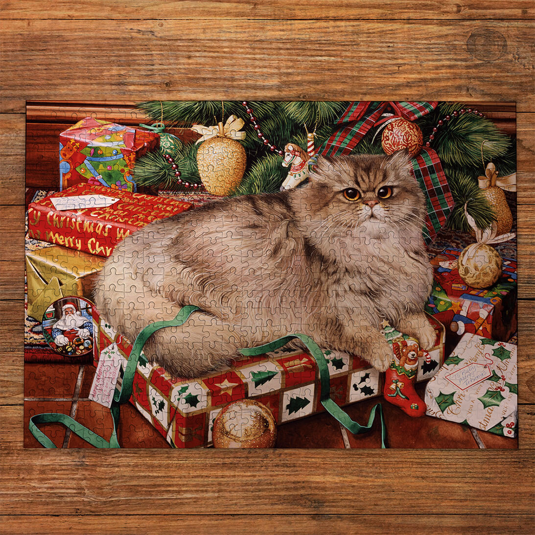 Gibsons Games All Wrapped Up 500 Piece Jigsaw Puzzle Toys G3173
