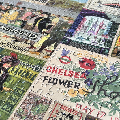 Gibsons TFL Heritage Posters 500 Piece Jigsaw Puzzle G3433
