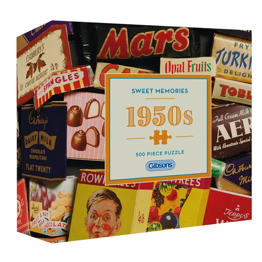 Gibsons Sweet Memories Of The 1950's 500 Piece Jigsaw Puzzle G3440