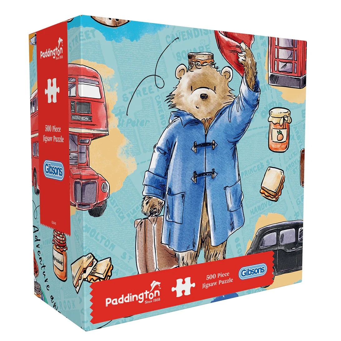 Gibsons Games Paddington Bear 500 Piece Jigsaw Puzzle Toys G3445