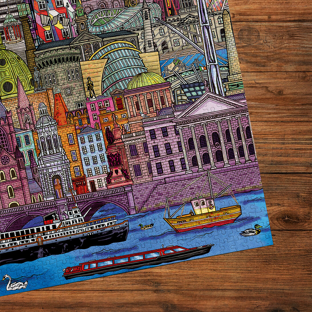 Gibsons Games Dublin Cityscape 500 Piece Jigsaw Puzzle Toys G3448