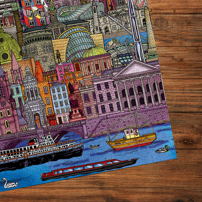 Gibsons Games Dublin Cityscape 500 Piece Jigsaw Puzzle Toys G3448