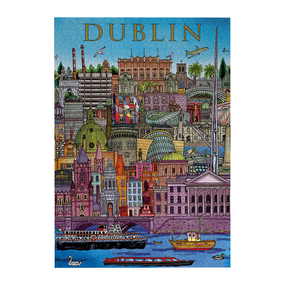 Gibsons Games Dublin Cityscape 500 Piece Jigsaw Puzzle Toys G3448