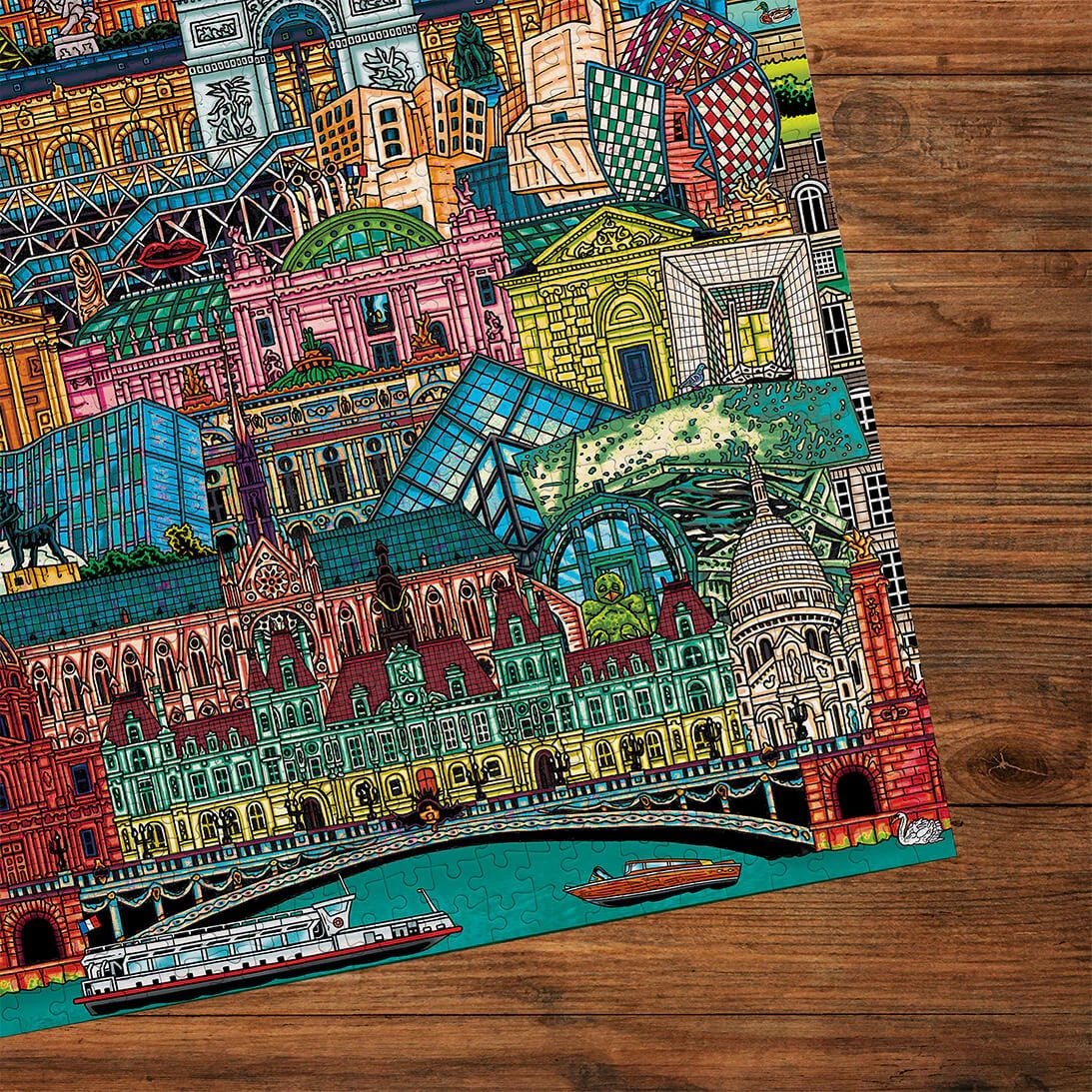 Gibsons Games Paris Cityscape 500 Piece Jigsaw Puzzle Toys G3449