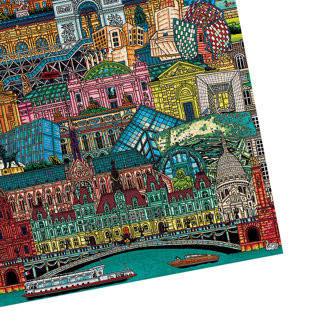 Gibsons Games Paris Cityscape 500 Piece Jigsaw Puzzle Toys G3449