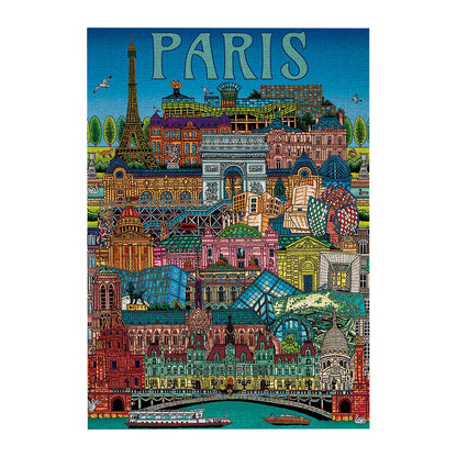Gibsons Games Paris Cityscape 500 Piece Jigsaw Puzzle Toys G3449