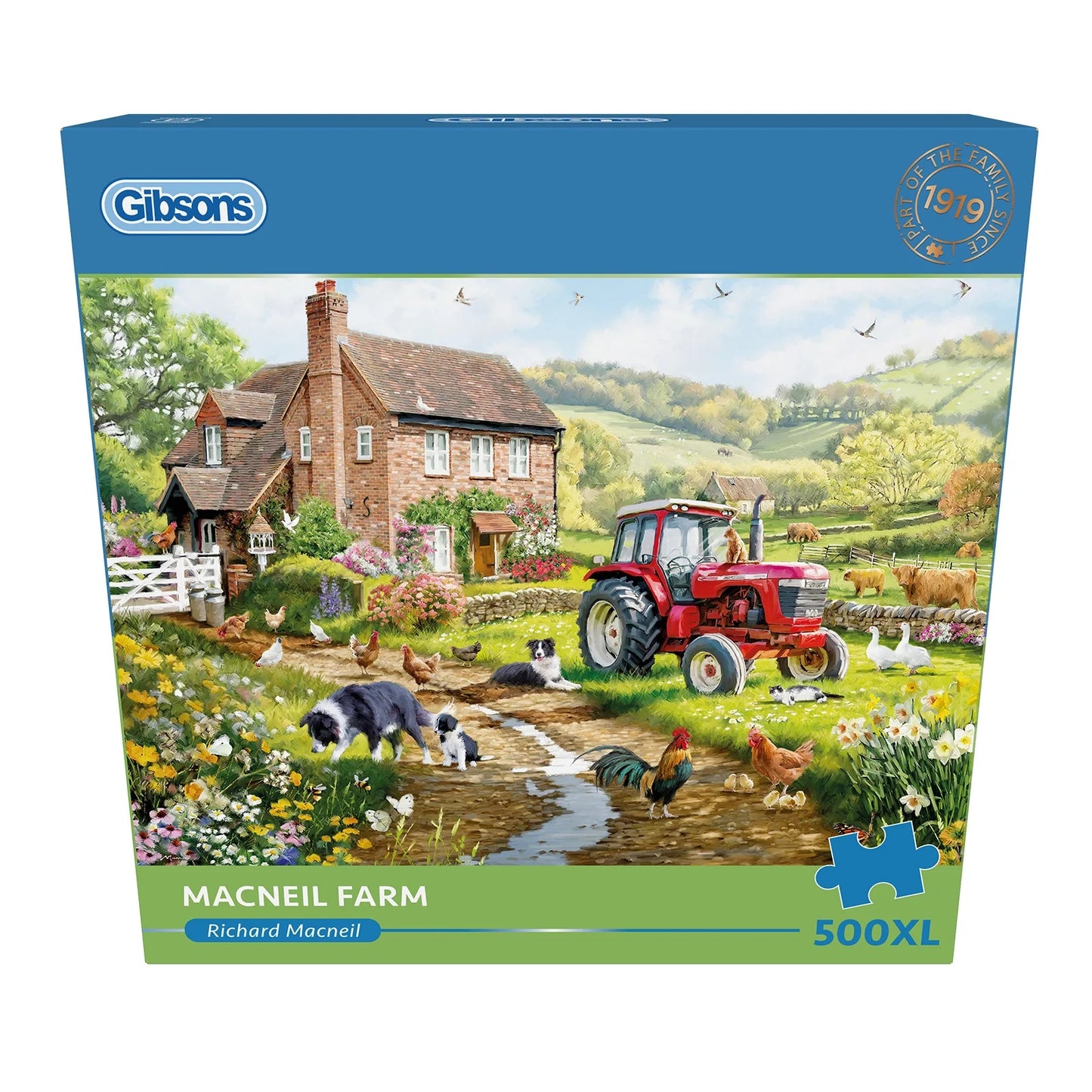 Gibsons Macneil Farm 500 XL Piece Jigsaw Puzzle G3568