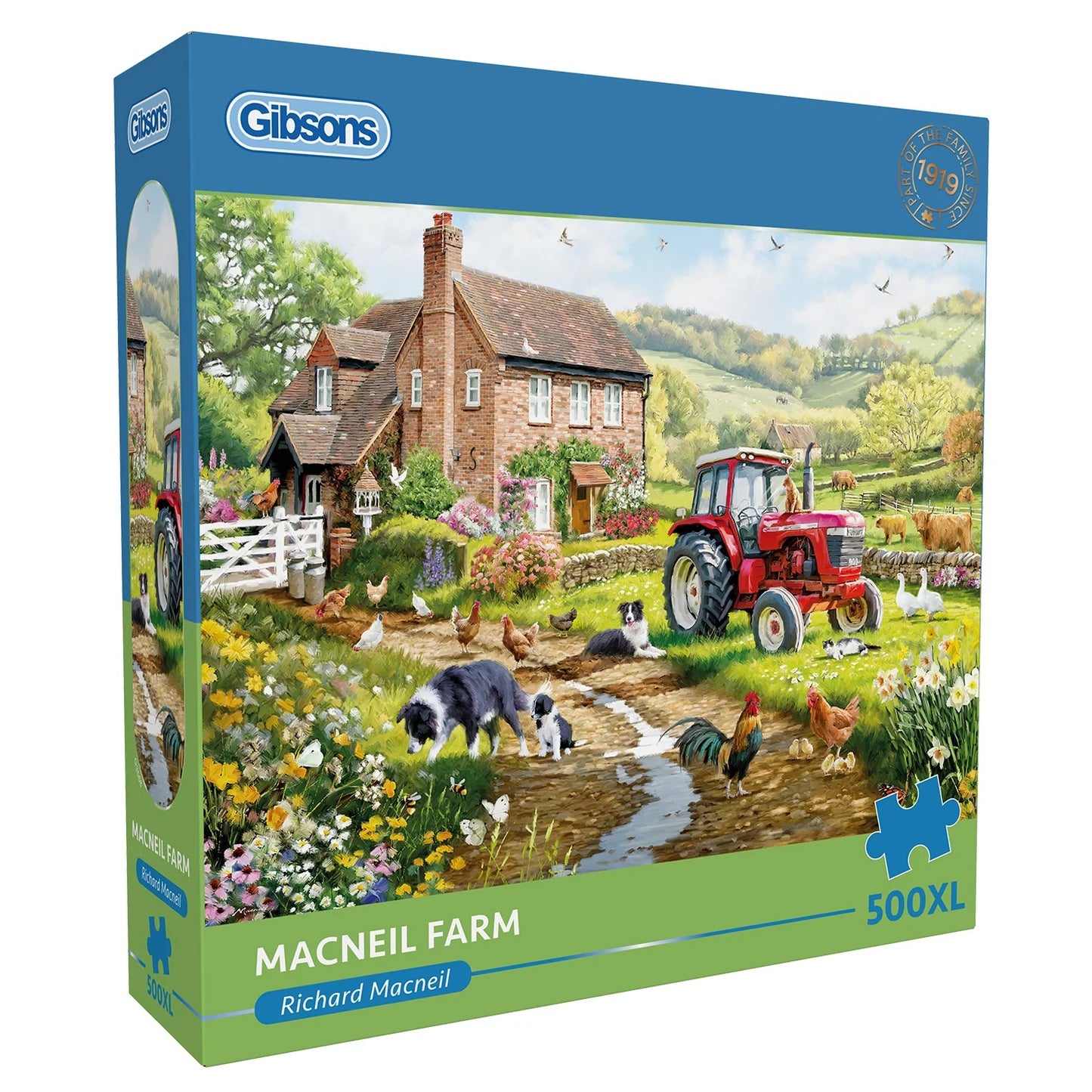 Gibsons Macneil Farm 500 XL Piece Jigsaw Puzzle G3568
