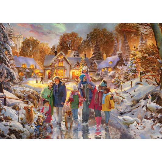 Gibsons Boxing Day Stroll 500 Piece Jigsaw Puzzle G3610
