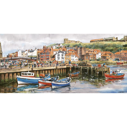 Gibsons Whitby Harbour 636 Piece Jigsaw Puzzle G374