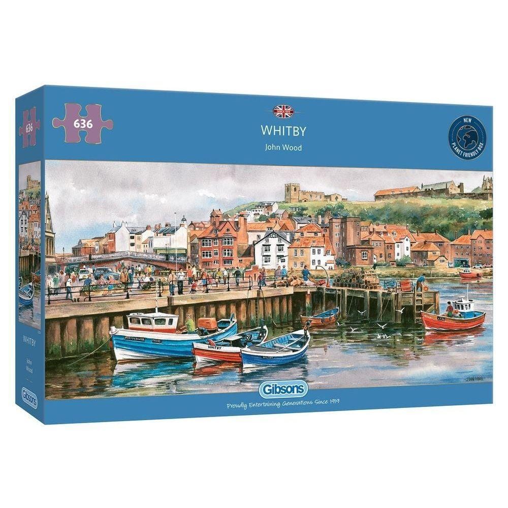Gibsons Whitby Harbour 636 Piece Jigsaw Puzzle G374