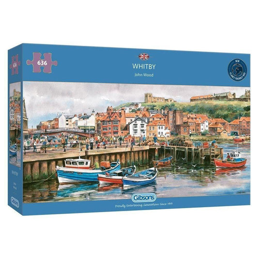 Gibsons Whitby Harbour 636 Piece Jigsaw Puzzle G374
