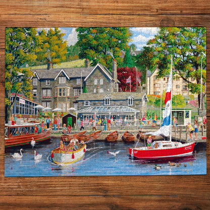 Gibsons Games Summer In Ambleside 1000 Piece Jigsaw Puzzle Toys G6208