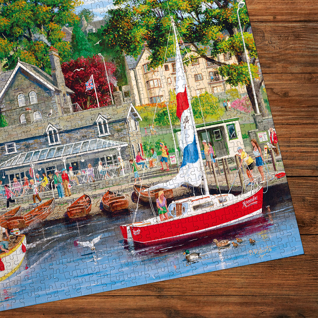 Gibsons Games Summer In Ambleside 1000 Piece Jigsaw Puzzle Toys G6208