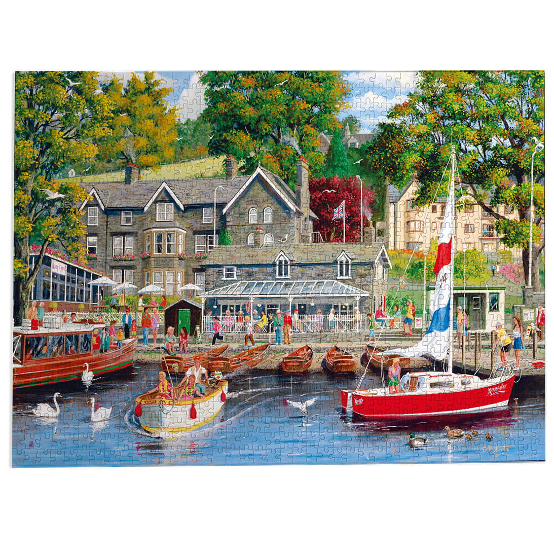 Gibsons Games Summer In Ambleside 1000 Piece Jigsaw Puzzle Toys G6208